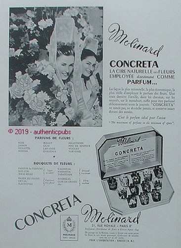 Publicite molinard parfum - publicite,