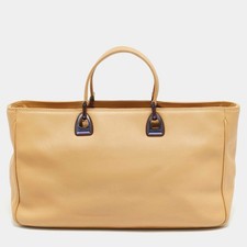 Lancel eastwest tan leather - lancel,