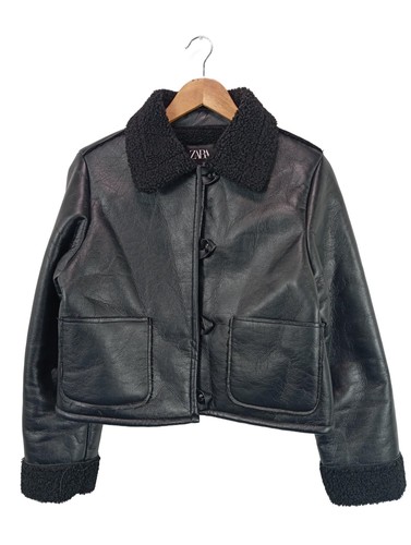 Zara veste cuir - en,