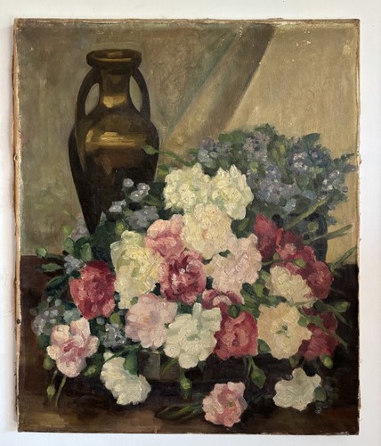 Tableau ancien huile nature - ancien,