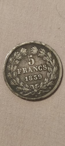 Pièce francs argent - pièce, 5