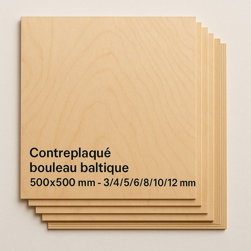 500x500 3mm 12mm - |, |