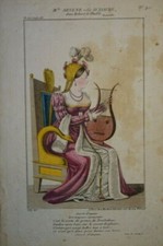 Gravure COULEUR MODE COSTUME