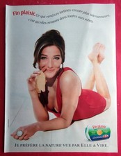 Publicité de Presse: Aliment Beurre FIN PLAISIR de ELLE & VIRE 1990