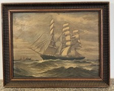Ancienne huile sur panneau