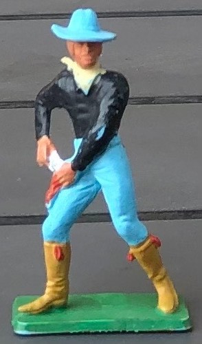 Figurine cow boy - figurine, starlux