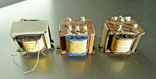 Lot de 3 TRANSFO Transformateur AUDAX type 28-32 non testé 1950 ABE