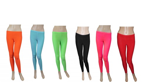 Pantalon legging néon fille