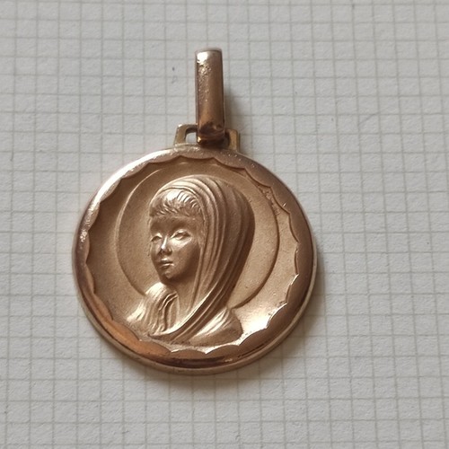 Belle médaille vierge - belle,