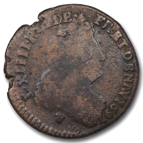 France louis xiv liard - louis,