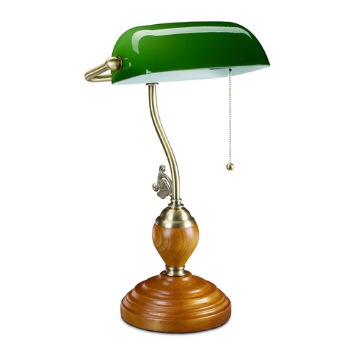 Lampe banquier vert 2 kg - banquier,