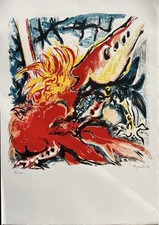 Lithographie d' Edouard PIGNON