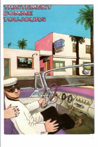 Carte postale metal hurlant - metal,