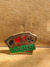 (R19) PINS PIN'S poker as tapis vert jeux