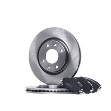 RIDEX Disques et plaquettes de freins Kit de frein 3405B1373 Essieu avant 18,5mm