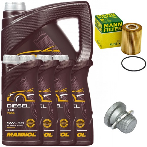 Set filtre huile - set, mannol