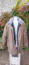 Veste anorak DECATHLON Quechua homme T.L.(44) beige foncé