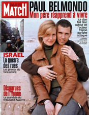 Paris Match n° 2755 - Paul et Luana Belmondo / Mort Lolo Ferrari - 14 mars 2002