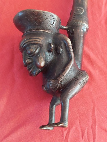 Pipe tabac bronze royaume - pipe,