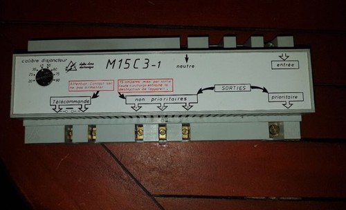 Délesteur m15c3 avec - m15c3-1,