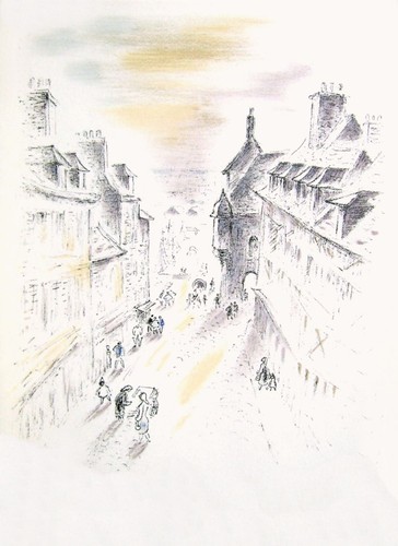 André hambourg lithographie - hambourg,