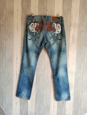 Jeans Brodé Baxy Boy Wear Taille 48 Baggy Hip-hop