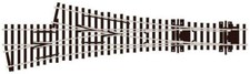 Aiguillage Asymétrique Trois Voies HO/OO Code 75 Peco OO Gauge SL-E199