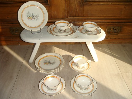 Tasses soucoupes 6 - soucoupes,