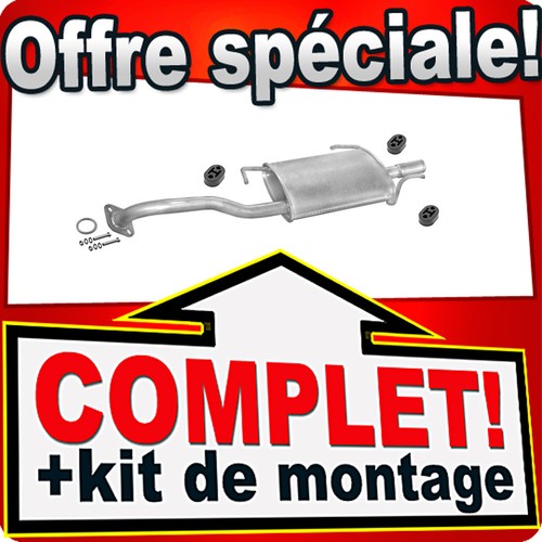 Silencieux pour nissan sunny - silencieux,