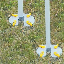 Pieds coupelles AWNING PLATE