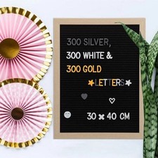 Letter Board bois tableau noir