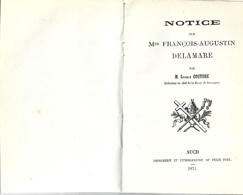 Livre notice sur - sur, mgr