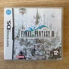 Final Fantasy III  - Jeu PAL FR Nintendo DS - Complet en boîte