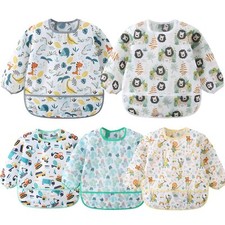 5 Pack Bavoirs Manches Longues