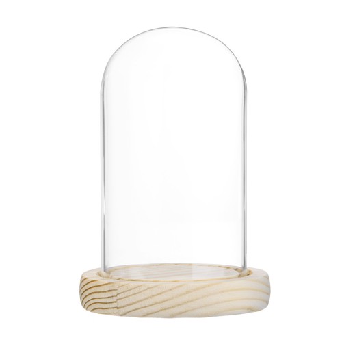Cloche verre x2 8 - cloche, 4.7"x2.8"