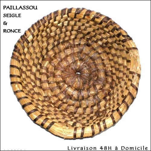 Panier vannerie paillassou - vannerie,