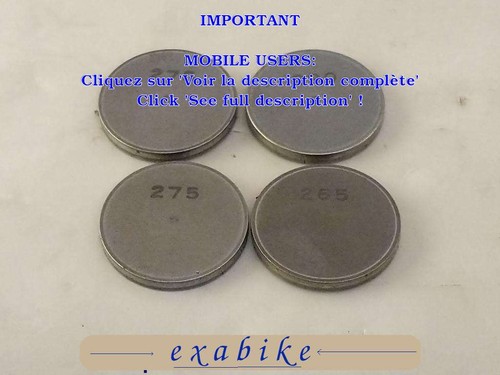 Pastilles reglage soupape - de,