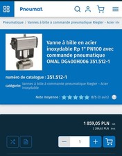 Vanne à Bille Inox 1" PN100