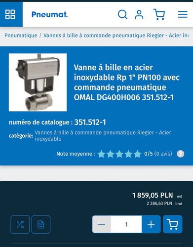 Vanne bille inox - vanne, à