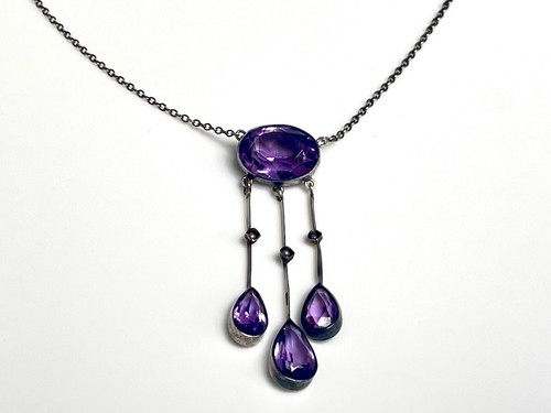 Ancien collier négligé art - collier,