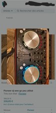 table de mixage pioneer ddj