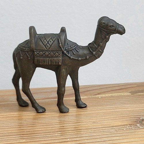 Statuette bronze dromadaire - en,