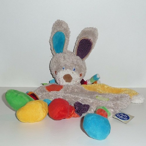 Doudou lapin mots - lapin, d'enfants