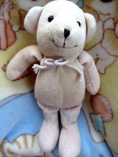 doudou anna club plush ours beige 33cm