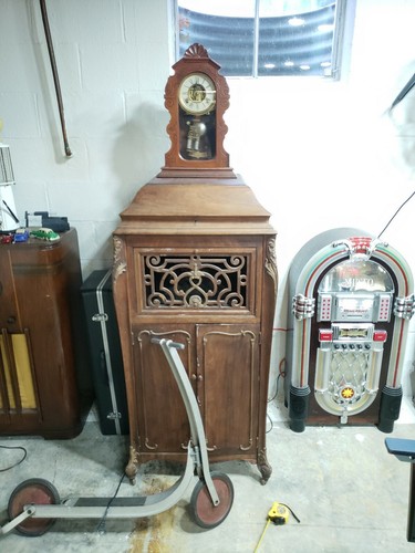 Vintage ansonia clock windup - ansonia,