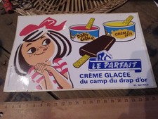 rare Ancien autocollant glaces