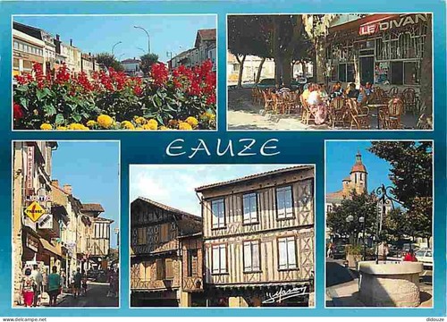 Carte postale eauze - carte,