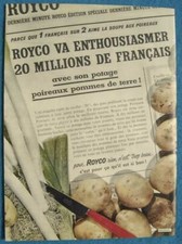 Publicité Papier - Soupe