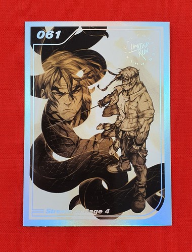 Trading card limited run 061 - card, #061