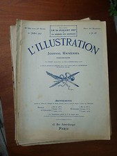 Lot d'anciens magazines d'illustration, début du XX ème siècle 